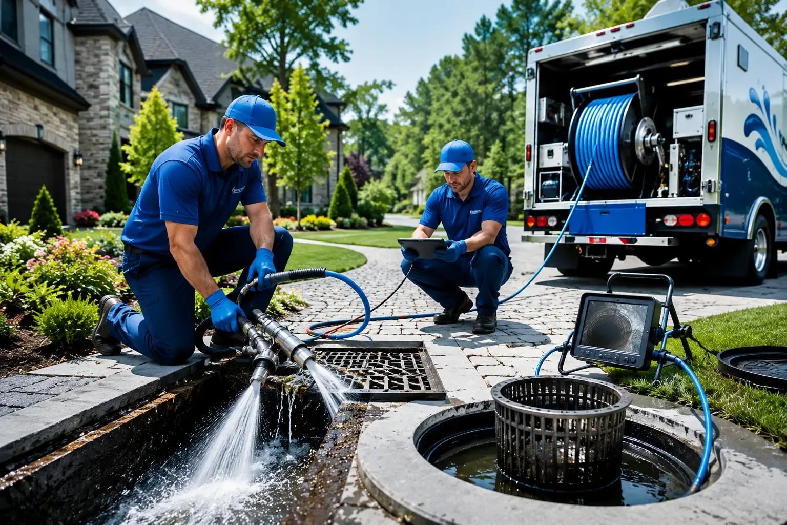 Local outdoor drain cleaning professionals in Sparta, IL